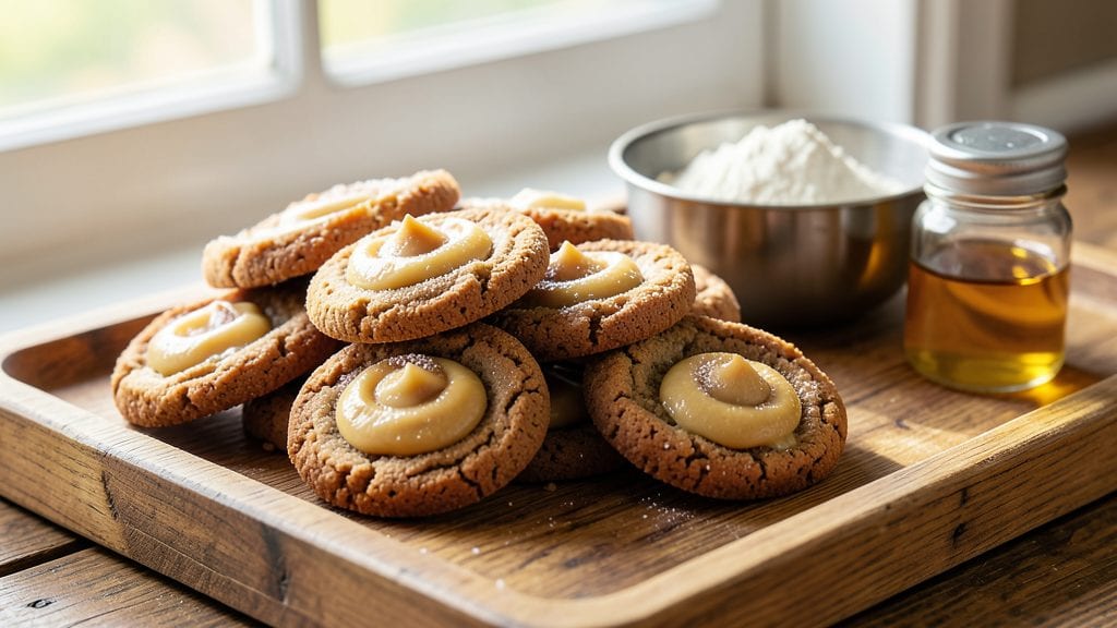 Betty Crocker's Filled Cookie Recipe: Vanilla Cream Swirls With Crunchy Oat Crowns
