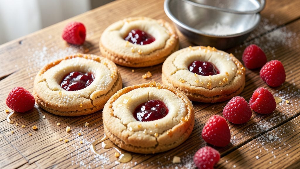 Betty Crocker Thumbprint Cookies Recipe: Vanilla-Spiced Crunch With Jam-Filled Hearts