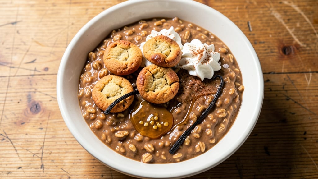 Boiled Oatmeal Cookies Recipe: Crunchy Oat Crust With Soft Vanilla Hearts