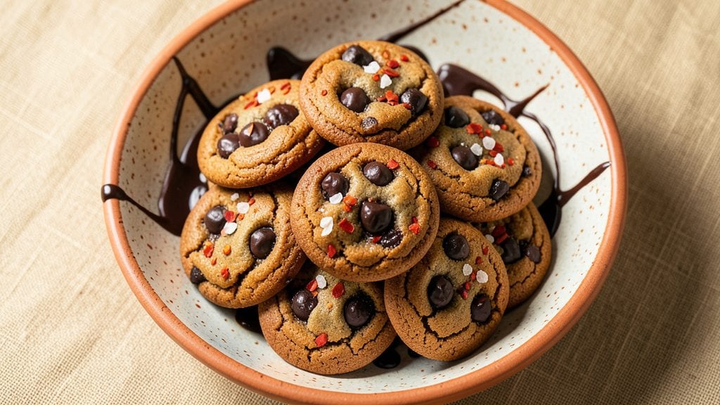 Chili Chocolate Cookies Recipe: Spiced Molten Centers With Crispy Chocolate Chunks