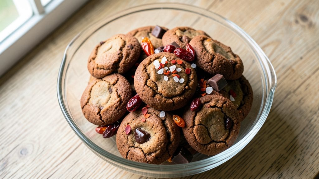 Chili Cookies Recipe: Spiced Chocolate Peanut Butter Swirls With Festive Twist