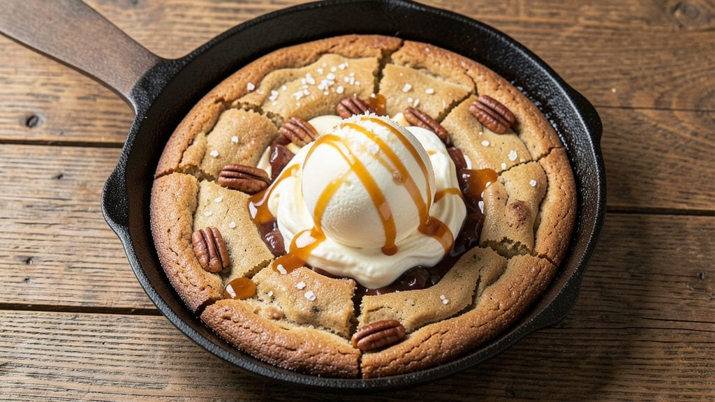 Chili's Cookie Skillet Recipe: Warm Vanilla Swirls and Crispy Oat Crust