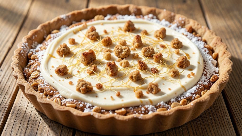 Cookie Tart Recipe: Buttery Oat Crust Meets Spiced Vanilla Bliss