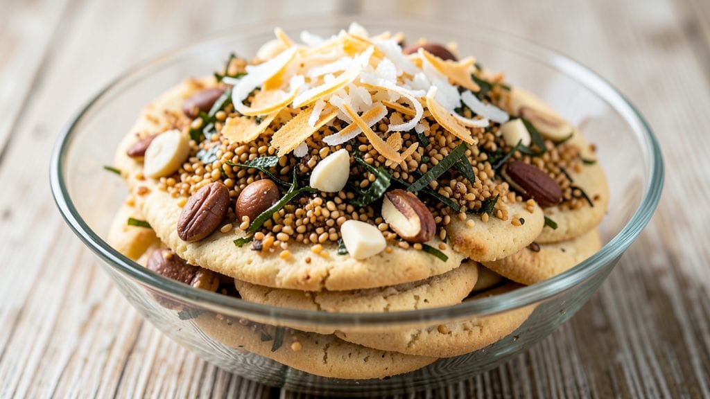 Cookies in Paradise Furikake Party Mix Recipe: Tropical Crunch Meets Umami Magic
