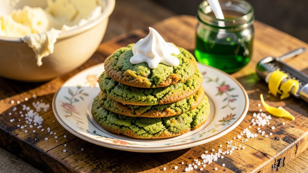 Green Cookies Recipe: Minty Frosting That Stays Bright All Day