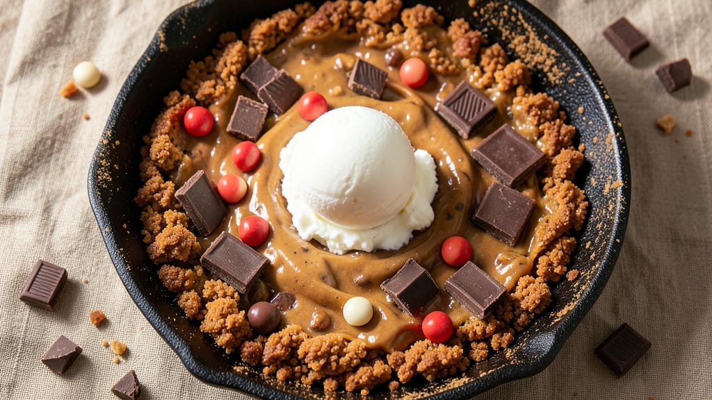 Hershey's Reese's Cookie Skillet Recipe: One-Pan Fudgy Chocolate-Peanut Butter Dream